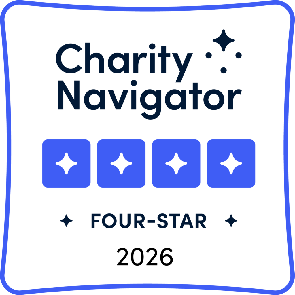Charity Navigator Four-Star 2026 logo